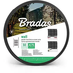 Стрічка огороджувальна Bradas 4.75 см х 50 м 1200 г/м2 графіт TOB120047550DGYL 