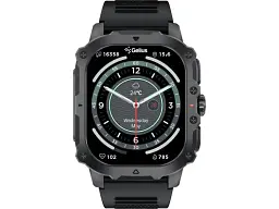 Смарт-годинник Gelius Pro GP-SW016 (Tactical Heavy) Black Chrome - мініатюра 5