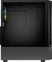 Корпус Cougar MX360 RGB Black, без БЖ, Mid Tower, ATX / Micro ATX / Mini ITX, 3xUSB, 2x3.5`/2x2.5`, 1x120 RGB Fan, скляне вікно, 210x460x378мм - мініатюра 5