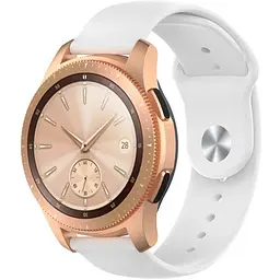 Ремінець DK CDK для Huawei Watch GT 5 46mm 22mm Silicone Sport Band (011909) (white) - мініатюра 4
