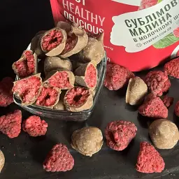 Малина сублімована Panfruit в шоколаді 50 г - мініатюра 3