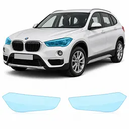 Антигравійна захисна бронеплівка за лекалами для BMW X1 F48 2015-2022 - оптика (фари та ПТФ)