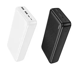 Зовнішній акумулятор BOROFONE BJ78A Clever power bank(20000mAh) Black - мініатюра 5