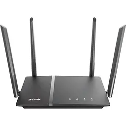Бездротовий маршрутизатор D-Link DIR-1260/RU/R1A AC1200, 1*GE Wan, 4*GE Lan, USB 2.0, 4 антени Black