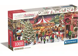 Пазл Clementoni Classic Christmas Collection: Різдво (Classic Christmas Collection - Christmas Panorama Puzzle - 1000 pcs.), 1000 ел. (панорама) (39928)