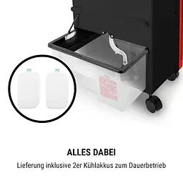 Охолоджувач повітря oneConcept Baltic Red (10029737) - мініатюра 7