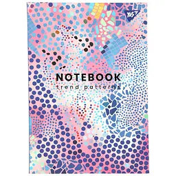 Блокнот Yes Trend patterns Drops А5, 64 аркуші, в крапку (152077)