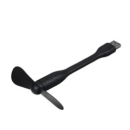 Вентилятор мобільний USB чорний - мініатюра 7