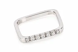 Золота каблучка Jewellery Continent з діамантами 19 (К-0891) - мініатюра 2