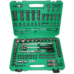 Набір інструментів Toptul автомобільний 1/4", 1/2" 108од. (6-гр.) (GCAI108R)