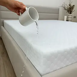 Наматрацник Ecotton Aqua-Stop Jacquard з бортом по периметру 160х200 см (22430) - мініатюра 4