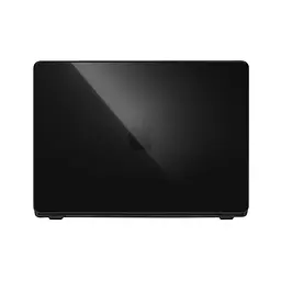 Чохол-накладка для MacBook Pro 14 M5-M1/M5 Pro-M2 Pro/M5 Max-M2 Max, чорний, Crystal, полікарбонат (PC), захисний, прозорий, захист від подряпин і пошкоджень, вентиляція, доступ до портів, протиковзкі ніжки, для макбука, ArmorStandart (ARM79447)