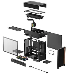 Корпус DeepCool CL6600 Black (R-CL6600-BKNNA0-G-1) - мініатюра 6