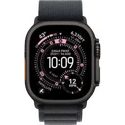 Смарт-годинник Apple Watch Ultra 3 49mm Black Titanium Case with Black Alpine Loop Large (MF0X4) [145331] - мініатюра 2