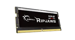 Оперативна пам'ять G.Skill 16GB SODIMM DDR5 5600MHz Ripjaws (F5-5600S4040A16GX1-RS) - мініатюра 2
