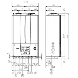 Газовий котел Immergas Victrix Tera 24 Plus - мініатюра 2
