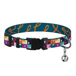 Нашийник для собак BronzeDog Urban Art Печворк XS - мініатюра 2