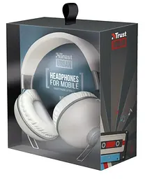 Навушники Trust Noma Over-Ear Mic Retro Ivory (22636) - мініатюра 6