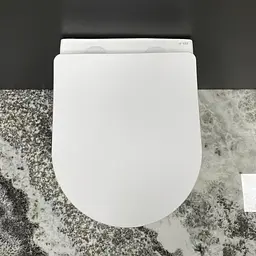 Підвісний унітаз VBI Vulcano white matt VBI-020415, Білий матовий - мініатюра 2