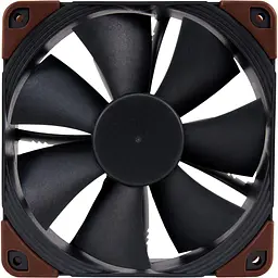 Вентилятор Noctua iPPC для корпуса 120x120x25мм SSO2 450-2000 об/мин 29,7 дБ 4pin PWM чорний (NF-F12iPPC-2000 IP67 PWM) - мініатюра 2