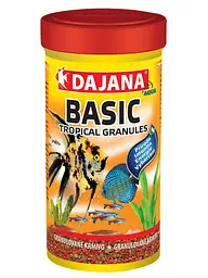Корм для всіх видів тропічних акваріумних риб в гранулах Dajana TROPI GRAN BASIC 100 мл/55 г