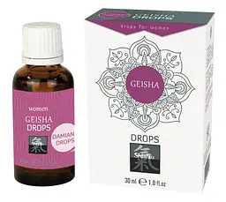 Збудливі краплі для жінок Shiatsu Geisha, 30 мл - мініатюра 3