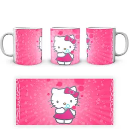 Кухоль GeekLand Hello Kitty Хелло Кітті HK 02.05 330 мл білий - мініатюра 4