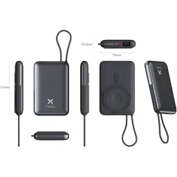 Батарея універсальна Vinga 10000 mAh 22.5W/15W/2.5W Wireless (VPBB1022WL) - мініатюра 5