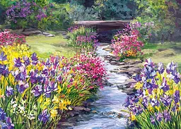 Пазли CherryPazzi Садова фієста, 1000 елементів, 50x70 см, 30417