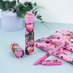 Набір ручок Axent Summer OS кулькові 24 шт. сині (AB1098-04-02-A) - мініатюра 4