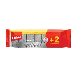 Губки кухонні Chisto Optimal 5+2 шт. (4820204702625)