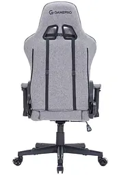 Ігрове крісло GamePro GC575FB Gray Fabric (GC575FG) - мініатюра 5