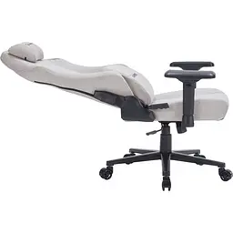Ігрове крісло GamePro Size L Fabric Light Grey (FGC750LG) - мініатюра 6