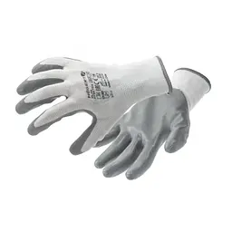 Защитные перчатки Hoegert GLAN HT5K754-11 с нитриловым покрытием светло-серые, 11 (HT5K754-11)