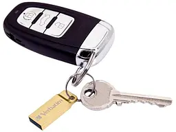 USB флеш накопичувач Verbatim 64 GB Metal Executive Gold (99106) - мініатюра 4