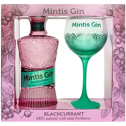 Джин Mintis Blackcurrant Ribesa 41.8% 0.7 л з келихом