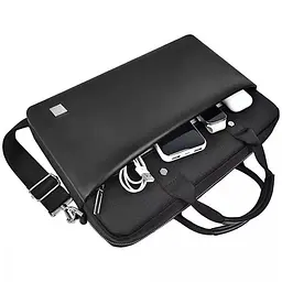 Сумка для ноутбука WIWU Hali Laptop Bag 14quot; black (53980) - мініатюра 5