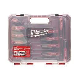 Викрутки магнітні, SL,PH,PZ, кейс, набір 12шт Milwaukee hoz0014174 - мініатюра 4