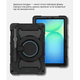 Чохол до планшета BeCover Stand Samsung Galaxy Tab S10 FE Plus (SM-X620/SM-X626) 13.1" Black (714564) - мініатюра 4