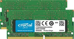 Оперативна пам'ять Crucial 64GB (2x32GB) SODIMM DDR4 3200MHz (CT2K32G4SFD832A)