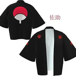 Плащ із принтом клану Учиха Наруто Naruto Uchiha X N CI