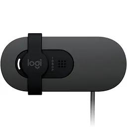 Веб-камера Logitech Brio 100 Full HD Webcam, Graphite - мініатюра 5