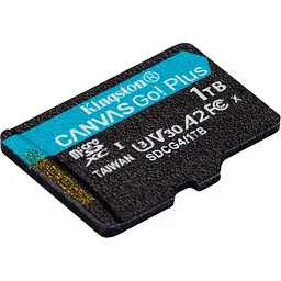 Карта пам'яті Kingston MicroSDXC 1TB UHS-I/U3 Class 10 Canvas Go! Plus R200/W160MB/s (SDCG4/1TBSP) - мініатюра 2