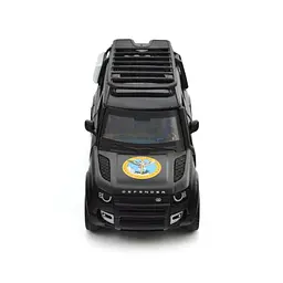 Автомодель серії «Шеврони Героїв» Land Rover Defender 110 «ГУР МО» TechnoDrive 250364M - мініатюра 5