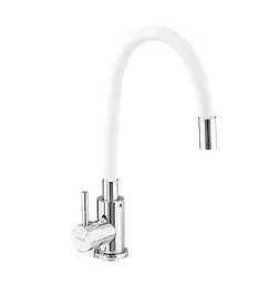 Змішувач для кухні Mixxus SUS-011 Chrome Refl.White (MI6233)