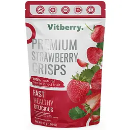 Полуниця сублімована Vitberry 30 г