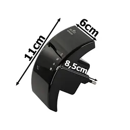 Ретранслятор Pix-Link X300R3 300Мбіт/с 2.4ГГц Чорний (CNRWSW021003B 4265) - мініатюра 4