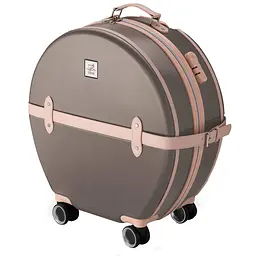 Валіза під ручну поклажу Semi Line 20 дюймів (S) дюймів (S) ABS-Plastic Brown (T5673-2)
