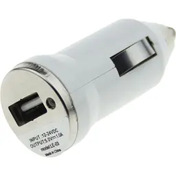 Автомобільний зарядний пристрій TOTO TZZ-54 Car charger 1USB 1A White - мініатюра 3