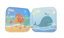 Іграшка-книжка для ванни Baby Team Морські мешканці (8740) - мініатюра 5